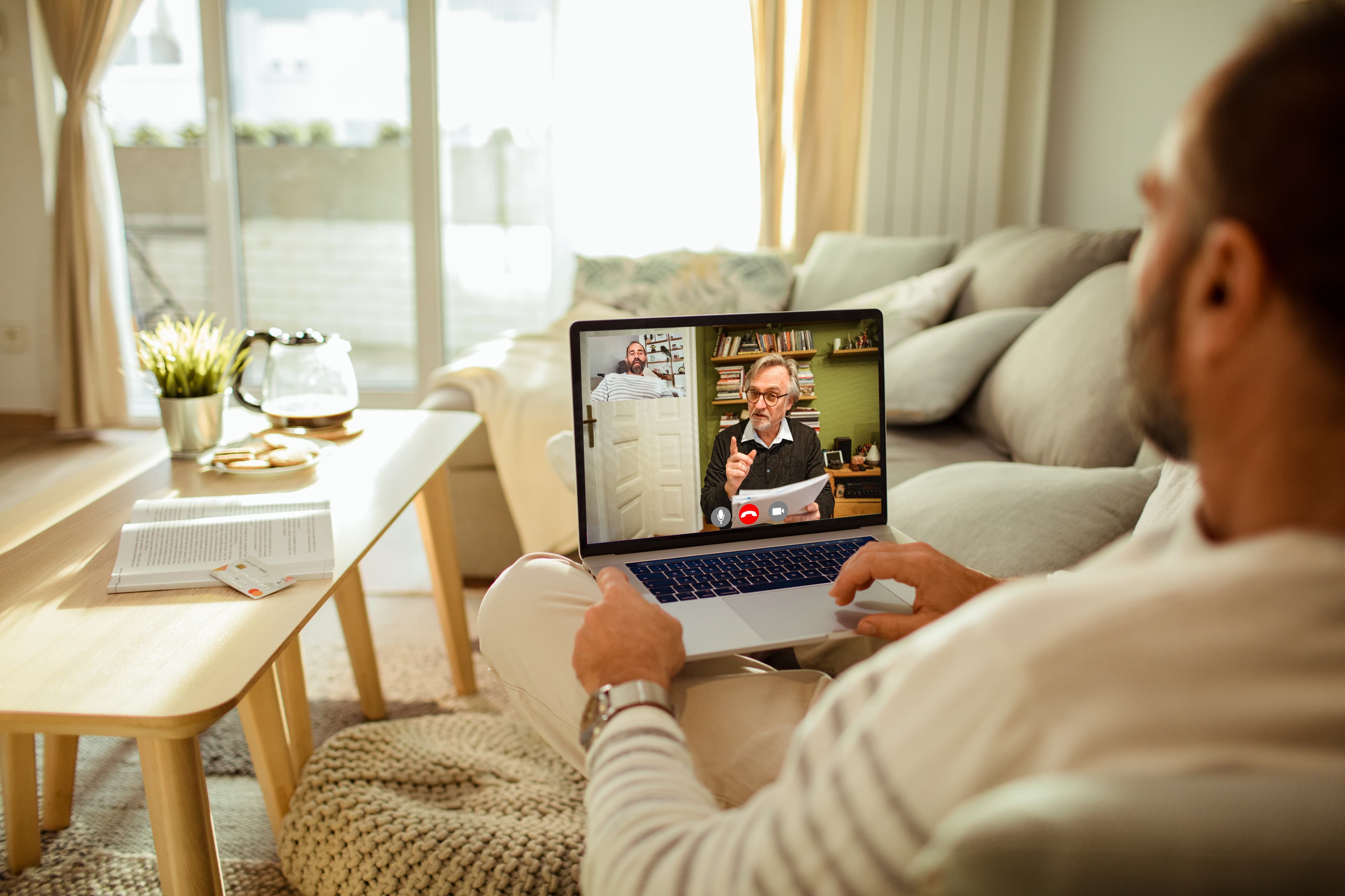 Professional financial consultation meeting